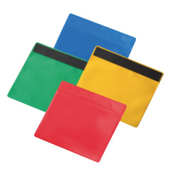 Buzunar logistic magnetic Tarifold, diverse culori, A5 landscape, 8 bucati/set