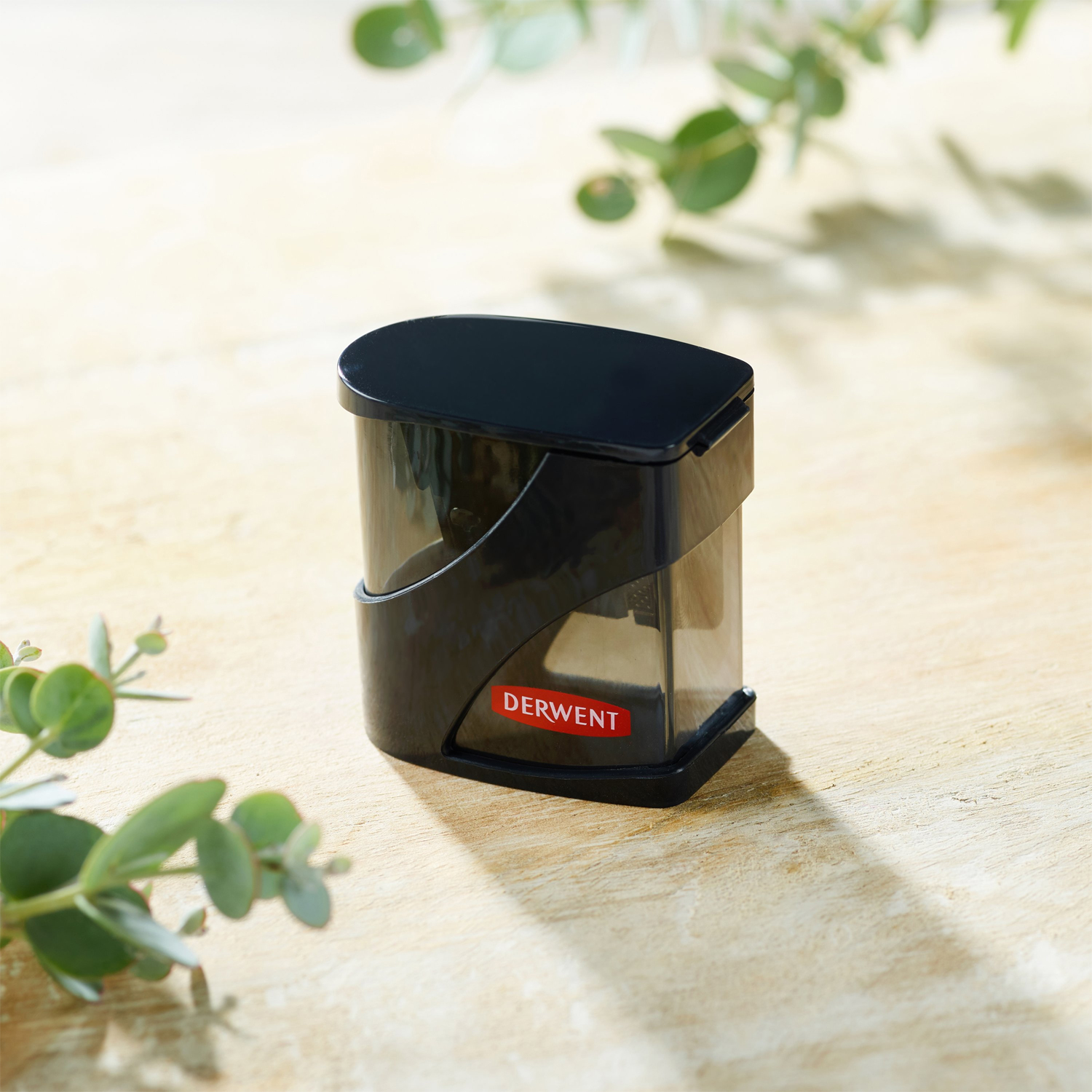 ASCUTITOARE METALICA DUBLA CU REZERVOR NEAGRA PROFESSIONAL DERWENT - imagine 3