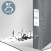 BIBLIORAFT PLASTIFIAT 5.2 CM 180 GRADE ROSU WOW LEITZ - imagine 2