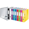 BIBLIORAFT PLASTIFIAT 5.2 CM 180 GRADE ROSU WOW LEITZ - imagine 5