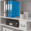 BIBLIORAFT PLASTIFIAT 5.2 CM ALBASTRU METALIZAT WOW LEITZ - imagine 5