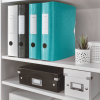 BIBLIORAFT PLASTIFIAT 8.2CM 180GRADE TURCOAZ ACTIVE WOW LEITZ - imagine 2