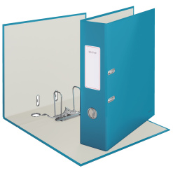 Alternative view of BIBLIORAFT PLASTIFIAT 8CM 180GRADE ALBASTRU CELEST COSY LEITZ
