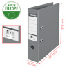 BIBLIORAFT PLASTIFIAT INT-EXT 7.5CM VERDE ICE NR1 POWER ESSELTE - imagine 2