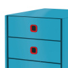 CABINET 3 SERTARE ALBASTRU CELEST COSY CLICK&STORE LEITZ - imagine 3