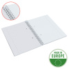 CAIET BIROU SPIRA A5 80 FILE ARITMETICA ALBASTRU COPERTA CARTON COLOUR'BREEZE ESSELTE - imagine 4