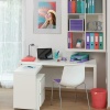CAIET MECANIC A4 2 INELE 25MM/32MM COPERTA FLEXIBILA ALBASTRU COLOUR'BREEZE ESSELTE - imagine 4