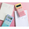 CALCULATOR STIINTIFIC 12DIG 300F ROZ DEGRADE DELI - imagine 3