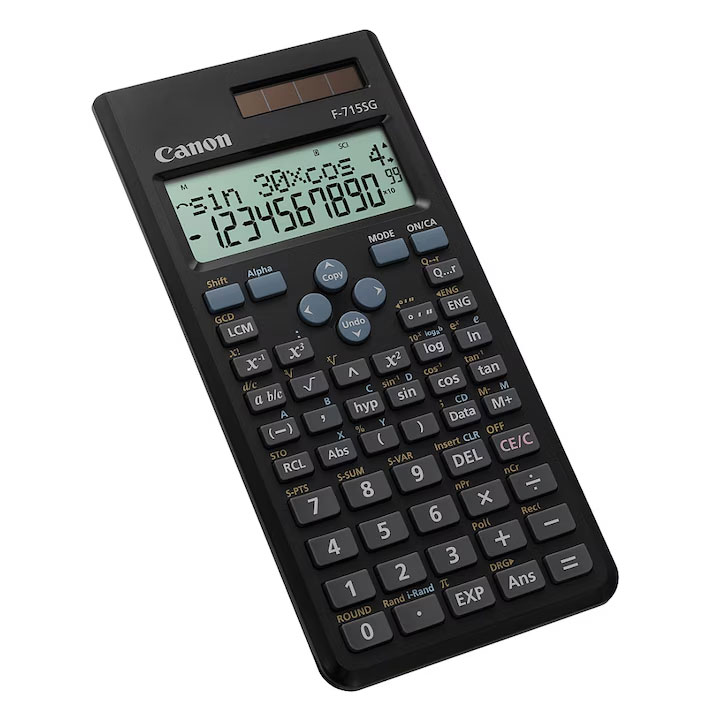 CALCULATOR STIINTIFIC 16DIG F715SGBK 250F CANON - imagine 2