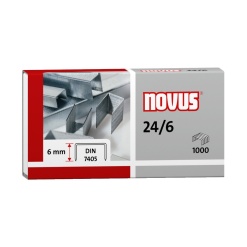 Capse 24/6 1000 buc/cutie Novus