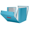 CUTIE DEPOZITARE CU CAPAC SI MANER PLIABILA 32 x 35 x 36 CM GALBEN CHIHLIMBAR COSY LEITZ - imagine 5