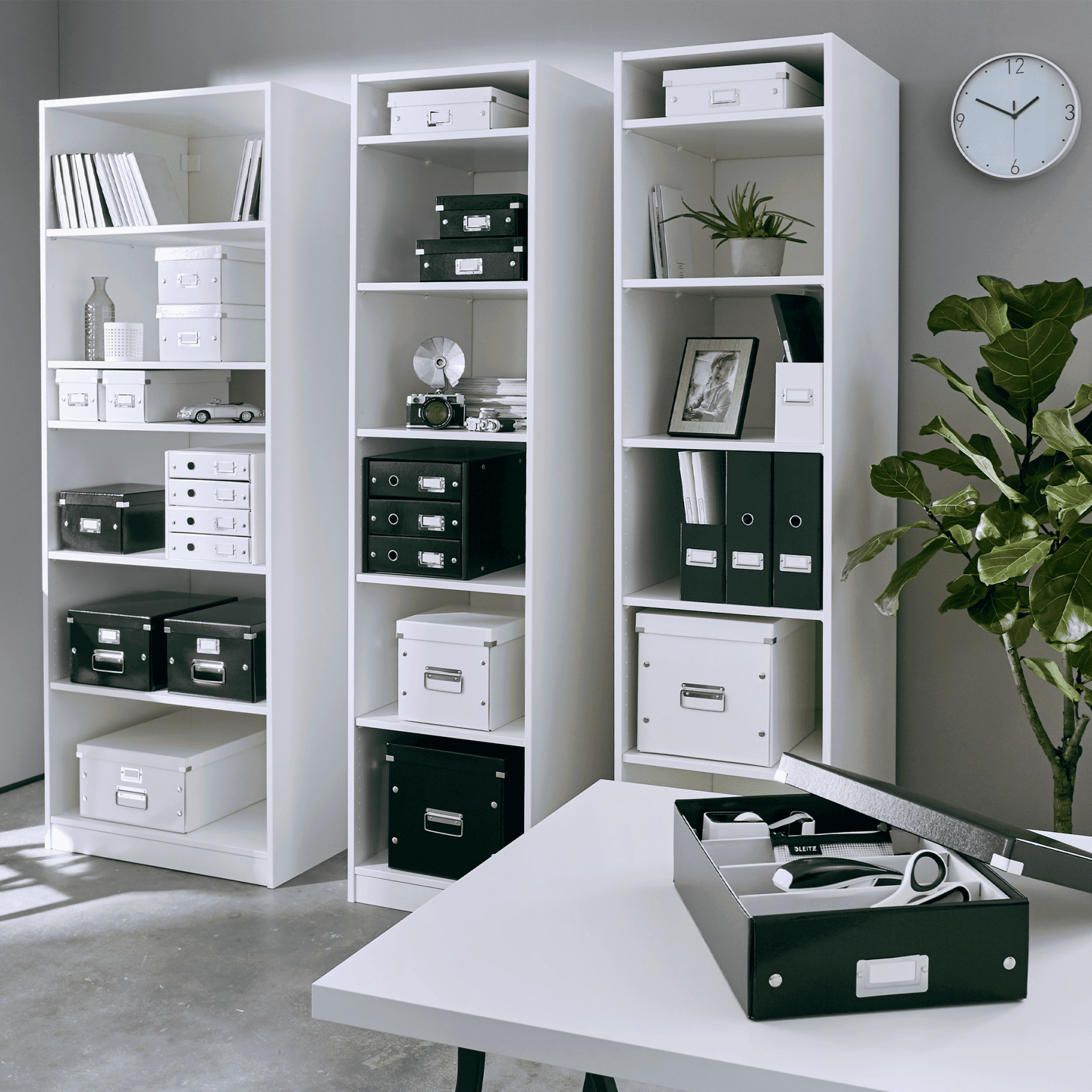 CUTIE DEPOZITARE MEDIE ALBA CLICK&STORE LEITZ - imagine 4