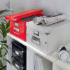 CUTIE DEPOZITARE MEDIE ROSIE CLICK&STORE LEITZ - imagine 2