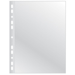 Alternative view of Folie protectie pentru documente A4, 75 microni, 50 folii/set, Q-Connect Extra Wide - transparent