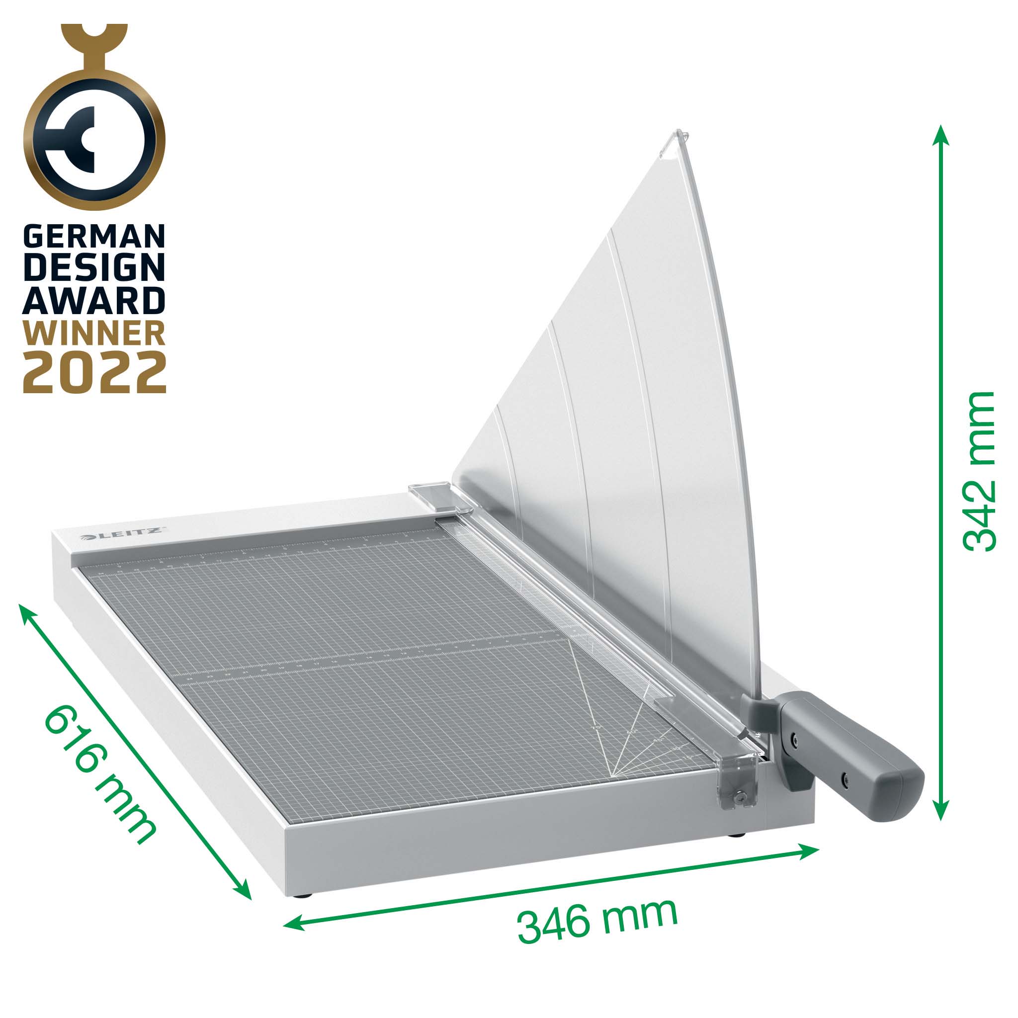 GHILOTINA CU PARGHIE HOME-OFFICE PRECISION A3 346MM 10COLI LEITZ - imagine 5