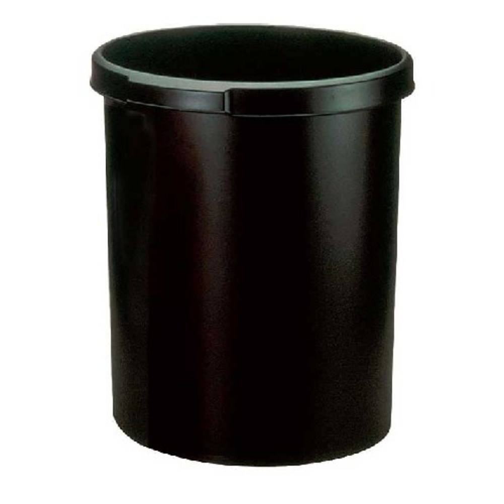 Cos de birou pentru hartii, 18 litri, HAN Grip - negru - imagine 2