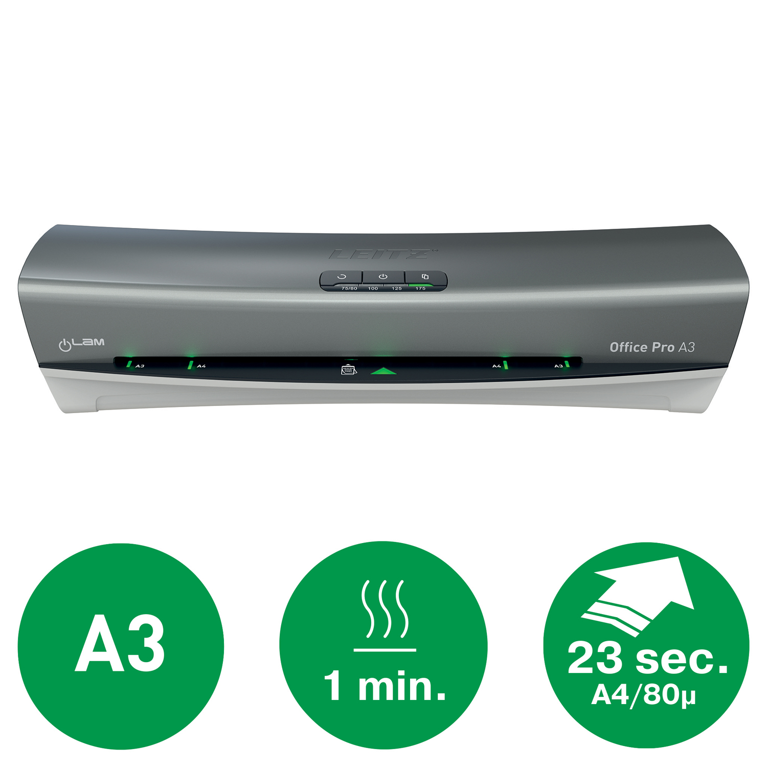 LAMINATOR A3 ILAM OFFICE PRO LEITZ - imagine 4