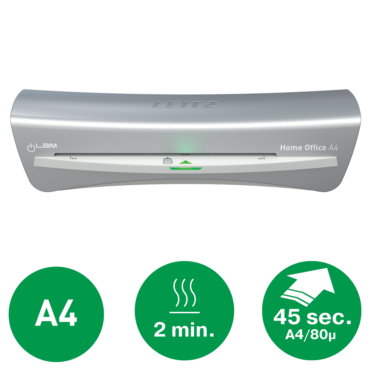 LAMINATOR A4 ILAM HOME OFFICE GRI LEITZ - imagine 4