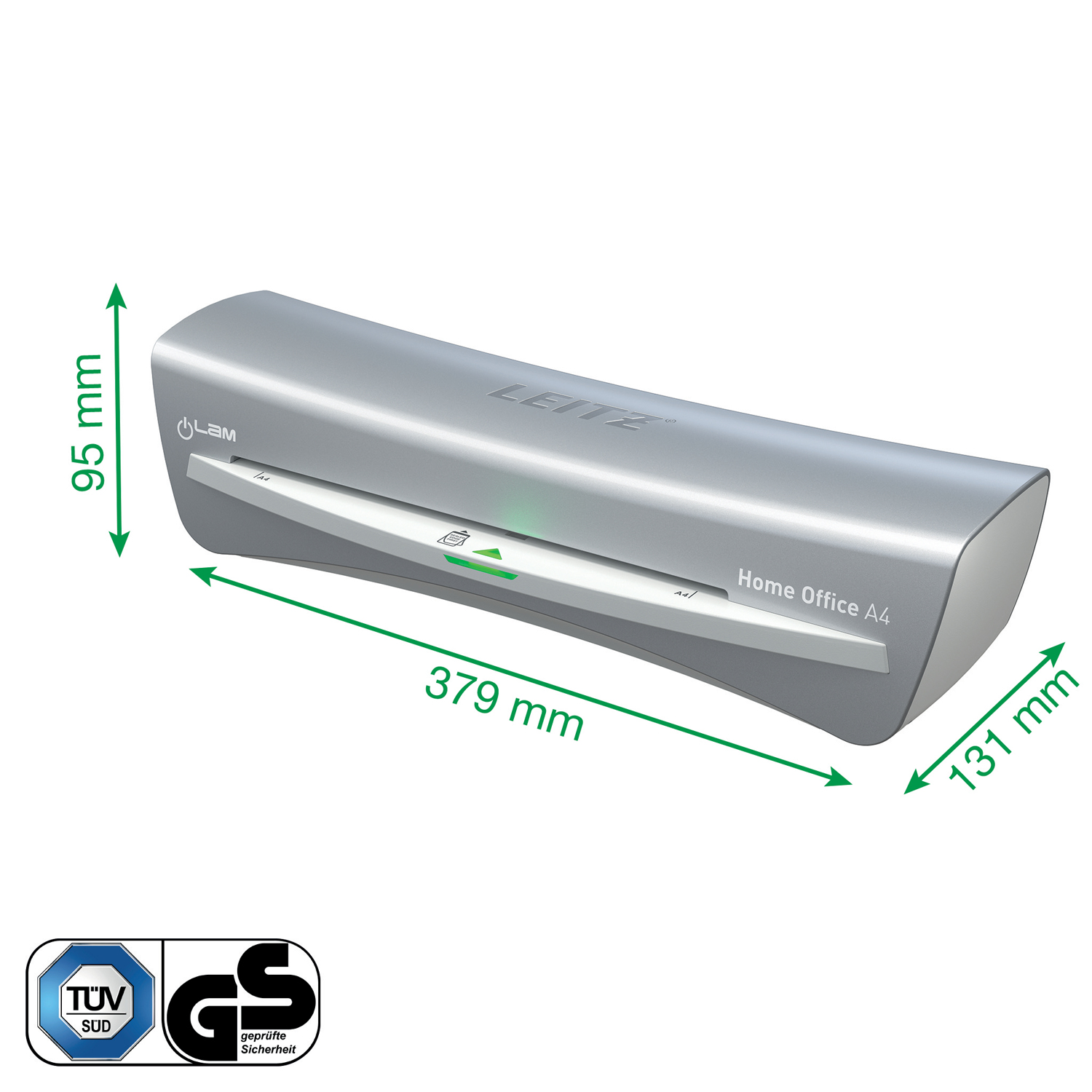 LAMINATOR A4 ILAM HOME OFFICE GRI LEITZ - imagine 3