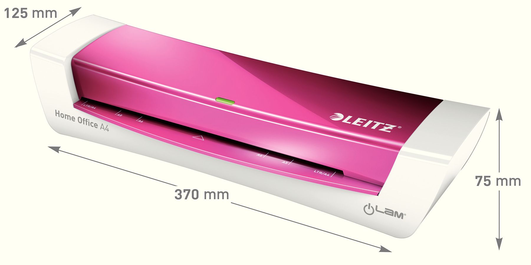LAMINATOR A4 ILAM HOME OFFICE ROZ LEITZ - imagine 5