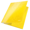 MAPA CARTON CU ELASTIC GALBENA WOW LEITZ - imagine 2