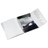 MAPA PLASTIC 12 COMPARTIMENTE NEGRU WOW LEITZ - imagine 2