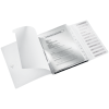 MAPA PLASTIC 12 COMPARTIMENTE NEGRU WOW LEITZ - imagine 3