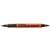 Marker ARTLINE, pentru electricieni, corp plastic, 2 capete, varfuri rotunde 0.4/1.0mm - negru - imagine 2