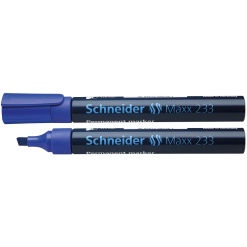 Marker permanent vârf teșit 1-5 mm Schneider 233