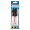 Pensula cu rezervor de apa DERWENT Professional, 3buc/set, diferite tipuri de varf - imagine 2