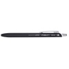 Pix PENAC X-Beam XBM-107, rubber grip, 0.7mm, clema metalica, corp negru - scriere neagra - imagine 2