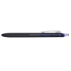 Pix PENAC X-Beam XBM-107, rubber grip, 0.7mm, clema metalica, corp negru - scriere albastra - imagine 2