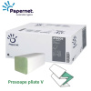 PROSOAPE HARTIE VERZI IN V PREMIUM 250/SET PAPERNET - imagine 2