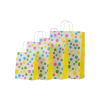 PUNGA HARTIE MANER RASUCIT 18 x 8 x 22 CM ALB CONFETI PAPIROTI - imagine 2