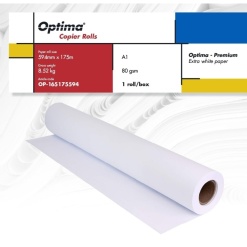 Alternative view of Rola copiator A1, 80gr, 594mm x 175m, Optima Premium