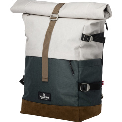 Alternative view of RUCSAC ROLLUP BICOLOR CREM POPCORN-VERDE WALKER