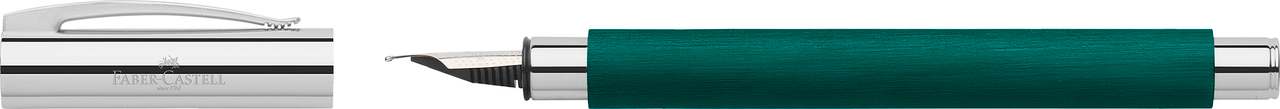 STILOU AMBITION PRECIOUS RESIN VERDE SOFT M FABER-CASTELL - imagine 2
