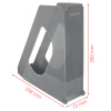 SUPORT DOCUMENTE PLASTIC CORAI RECICLABIL COLOUR'BREEZE ESSELTE - imagine 5