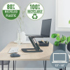 SUPORT ERGONOMIC PENTRU LAPTOP AJUSTABIL GRI CARBUNE LEITZ - imagine 2