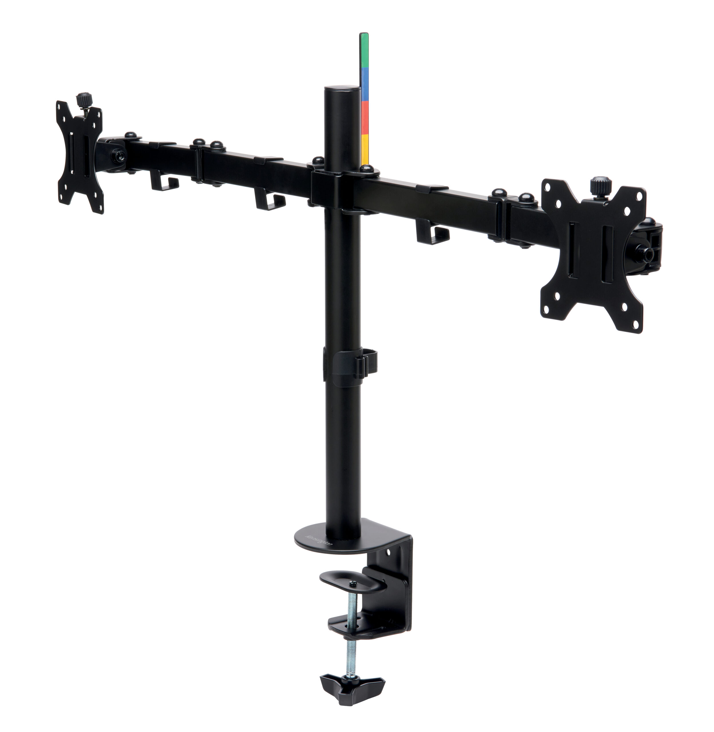 SUPORT MONITOR SMARTFIT 2 BRATE AJUSLABILE NEGRU KENSINGTON - imagine 3