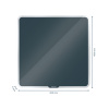 TABLA MAGNETICA STICLA 45 x 45 CM GRI ANTRACIT COSY LEITZ - imagine 5