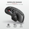 MOUSE TRUST, "Verro Ergonomic", PC sau NB, wireless, 2.4GHz, optic, 1600 dpi, butoane/scroll 6/1, buton selectare viteza, negru, "TR-23507" (timbru verde 0.18 lei) - imagine 5