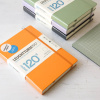 CAIET A5 DICTANDO 120G COPERTA RIGIDA VERDE PADURE LEUCHTTURM - imagine 3