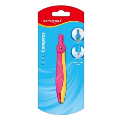 Alternative view of Compas plastic cu mina safety-pin Keyroad Flow, KR971533, 1 bucata/blister carton