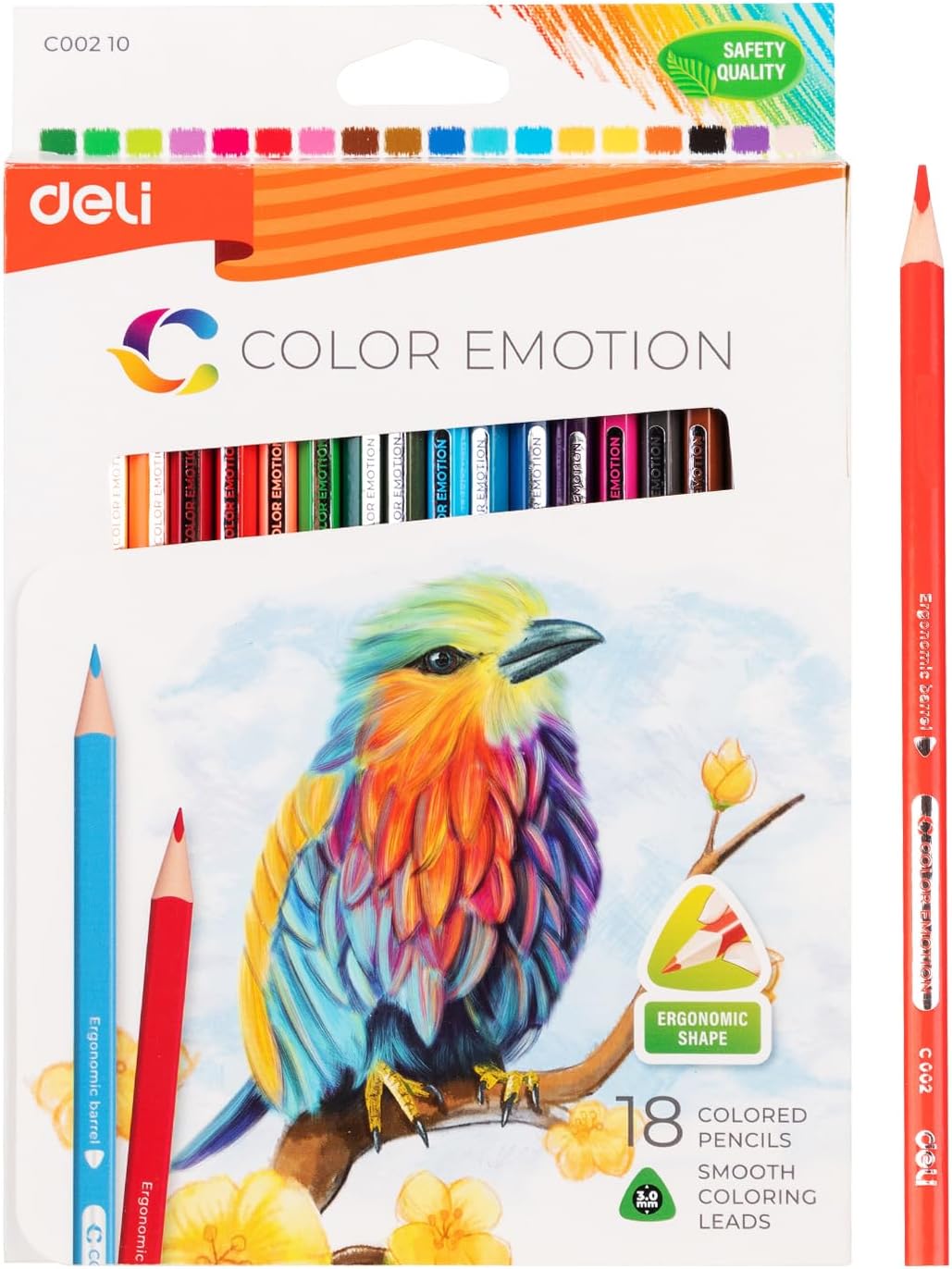 CREIOANE COLORATE 18 CULORI COLOR EMOTION DELI - imagine 2