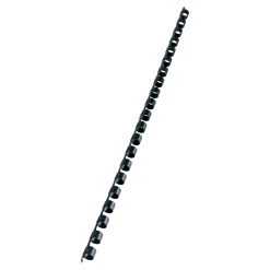 INEL PLASTIC 12MM NEGRU PT 95 COLI 100/CUT GBC