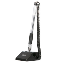 PIX CU SUPORT ADEZIV SI SNUR 0.5MM NEGRU DELI