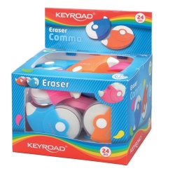 Alternative view of Radiera Keyroad Comma KR970990, rola, 65x46x20mm, diverse culori, 2 functii, protectie