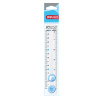 RIGLA 15CM TRANSPARENTA DELI - imagine 2