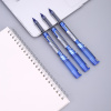 ROLLER FREE INK 0.5MM ALBASTRU DELI - imagine 5